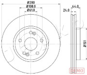 600710C JAPKO brzdový kotúč 600710C JAPKO