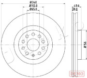600907C JAPKO brzdový kotúč 600907C JAPKO
