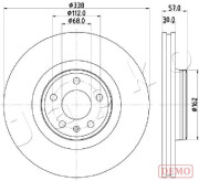 600920C JAPKO brzdový kotúč 600920C JAPKO