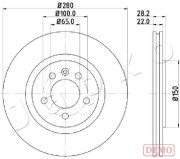 600944C JAPKO brzdový kotúč 600944C JAPKO