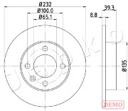 610921C Brzdový kotouč JAPKO