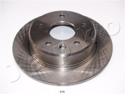 61318 JAPKO brzdový kotúč 61318 JAPKO