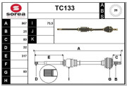 TC133 SERA nezařazený díl TC133 SERA