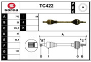 TC422 SERA nezařazený díl TC422 SERA