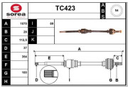 TC423 SERA nezařazený díl TC423 SERA