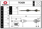 TC429 SERA nezařazený díl TC429 SERA