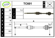 TC601 nezařazený díl SERA