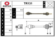 TR131 SERA nezařazený díl TR131 SERA