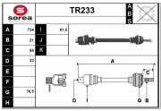 TR233 nezařazený díl SERA