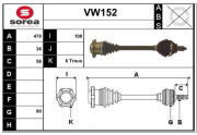 VW152 SERA nezařazený díl VW152 SERA