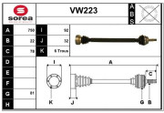 VW223 nezařazený díl SERA