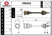 VW242 SERA nezařazený díl VW242 SERA