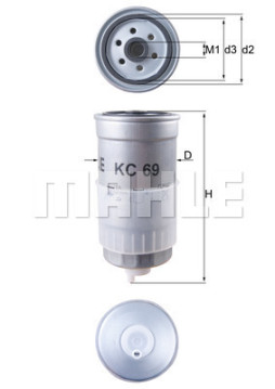 WG1214846 Palivový filtr WILMINK GROUP