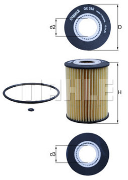 WG1217387 Olejový filtr WILMINK GROUP