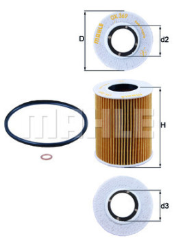 WG1217378 Olejový filtr WILMINK GROUP