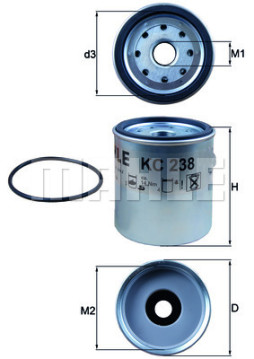 WG1214797 Palivový filtr WILMINK GROUP