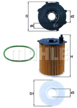 WG1217312 Olejový filtr WILMINK GROUP