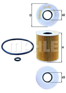 WG1217334 Olejový filtr WILMINK GROUP