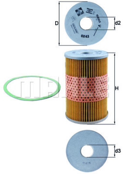 WG1104013 Olejový filtr WILMINK GROUP