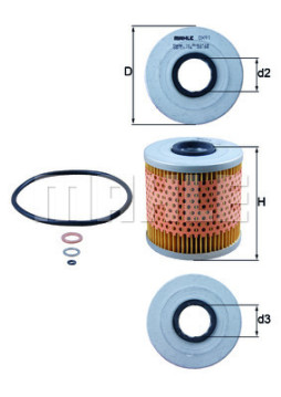 WG1217490 Olejový filtr WILMINK GROUP