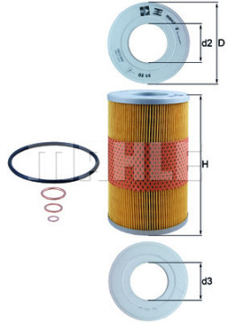 WG1217433 Olejový filtr WILMINK GROUP