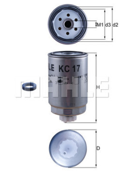 WG1368556 Palivový filtr WILMINK GROUP