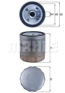 WG1214780 Palivový filtr WILMINK GROUP