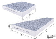 WG1215604 Filtr, vzduch v interiéru WILMINK GROUP