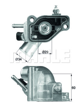 WG1217689 Termostat, chladivo WILMINK GROUP