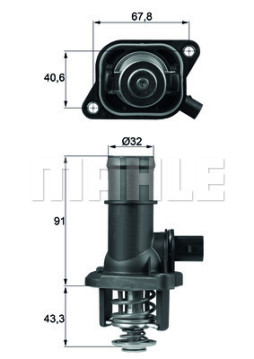 WG1261868 Termostat, chladivo WILMINK GROUP