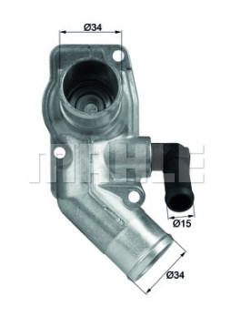 WG1264918 Termostat, chladivo WILMINK GROUP