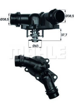 WG1217748 Termostat, chladivo WILMINK GROUP