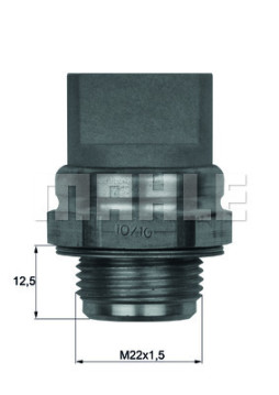 WG1266003 Teplotní spínač, větrák chladiče WILMINK GROUP