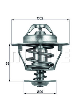 WG1264923 Termostat, chladivo WILMINK GROUP