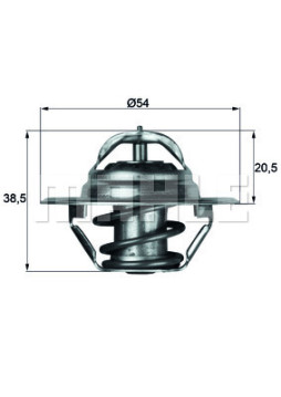 WG1261792 Termostat, chladivo WILMINK GROUP