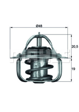 WG1261799 Termostat, chladivo WILMINK GROUP