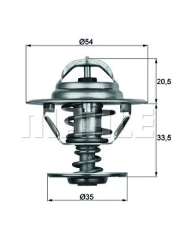 WG1261807 Termostat, chladivo WILMINK GROUP