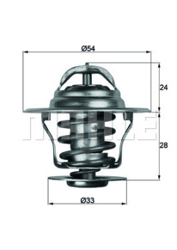 WG1261816 Termostat, chladivo WILMINK GROUP