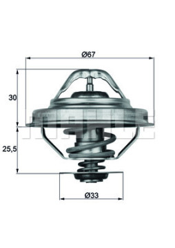 WG1262730 Termostat, chladivo WILMINK GROUP