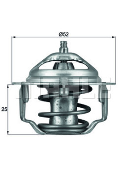 WG1264898 Termostat, chladivo WILMINK GROUP