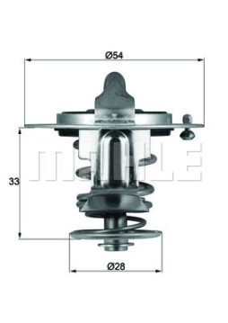 WG1217989 Termostat, chladivo WILMINK GROUP