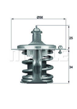 WG1264935 Termostat, chladivo WILMINK GROUP