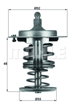 WG1264933 Termostat, chladivo WILMINK GROUP