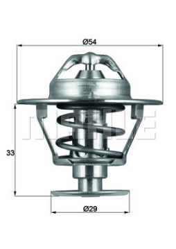 WG1264931 Termostat, chladivo WILMINK GROUP