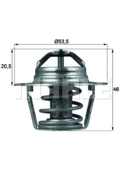 WG1218013 Termostat, chladivo WILMINK GROUP