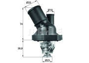 WG1217639 Termostat, chladivo WILMINK GROUP