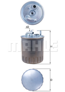 WG1214862 Palivový filtr WILMINK GROUP