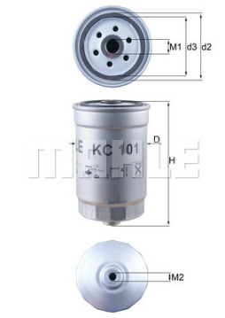 WG1214742 Palivový filtr WILMINK GROUP