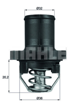 WG1264926 Termostat, chladivo WILMINK GROUP