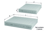 WG1104795 Filtr, vzduch v interiéru WILMINK GROUP